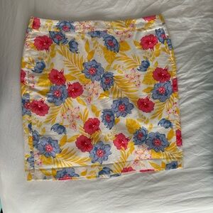 Floral Aloha Print Women's Skirt